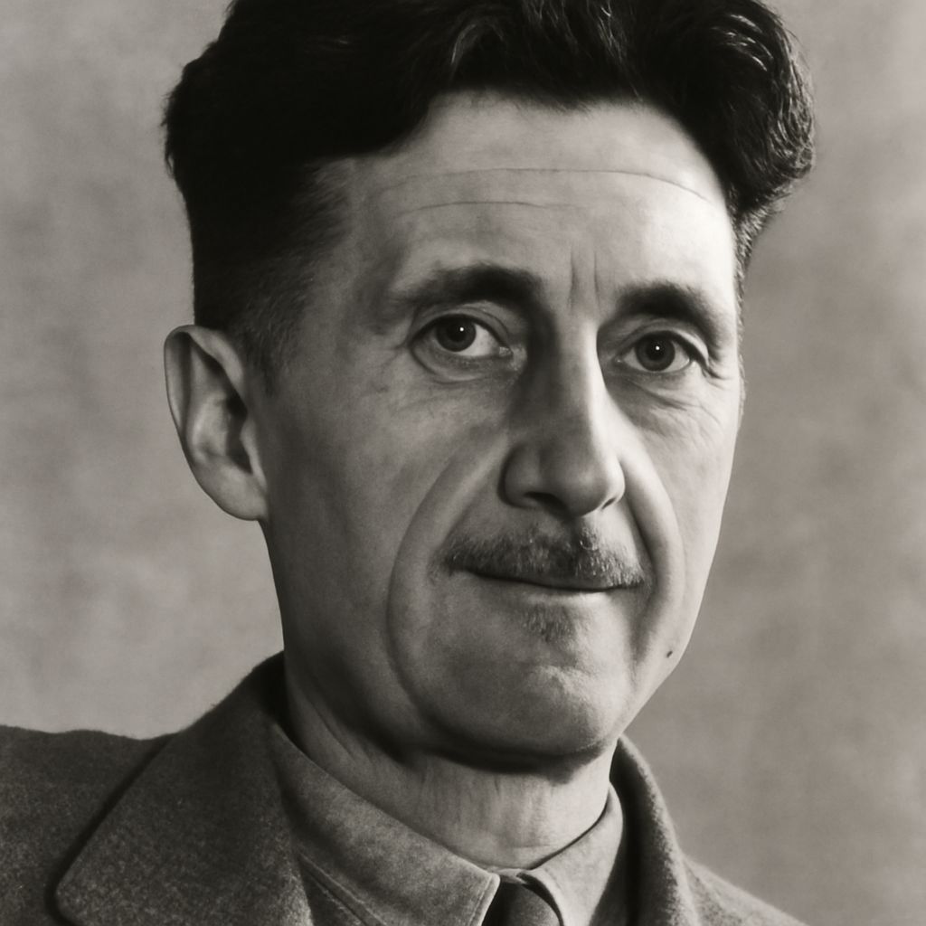 Eric Arthur Blair, known as George Orwell, in his early educational years