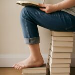 A writer preparing to publish short stories